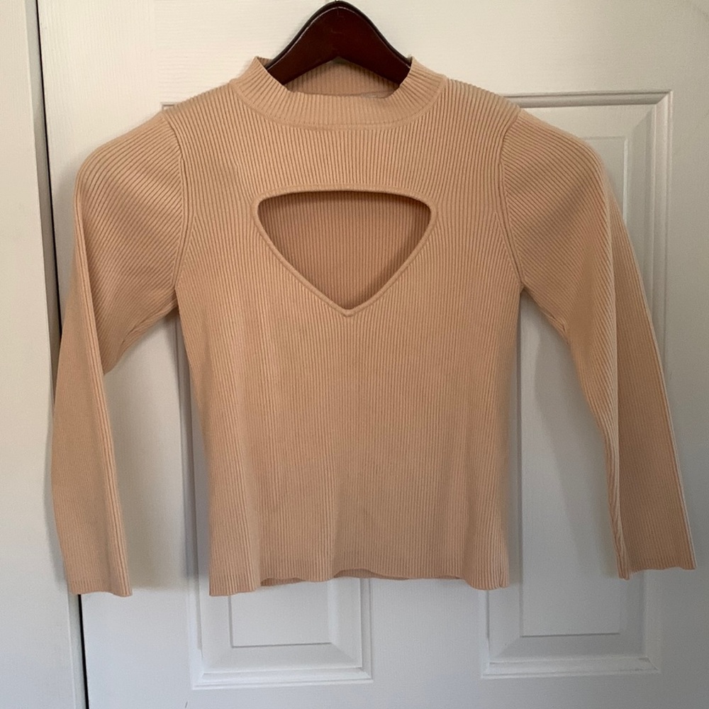 Cropped Knit Top